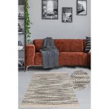 Ontheclouds Kilim Desenli Etnik Dijital Baskı Yıkanabilir Kaymaz Taban Eskitme Salon Halı Ve Yolluk, 120 x 200 MEG524J