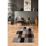 Ontheclouds Kilim Desenli Etnik Dijital Baskı Yıkanabilir Kaymaz Taban Modern Salon Halı Ve Yolluk, 100 x 500 MEG1127U