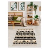 Ontheclouds Kilim Desenli Etnik Dijital Baskı Yıkanabilir Kaymaz Taban Modern Salon Halı Ve Yolluk, 60 x 120 MEG1015AB