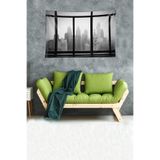 Ontheclouds Kule Gökdelenler Leke Tutmaz Kadife Dokulu Kumaş Duvar Örtüsü Duvar Halısı Tapestry, 70 x 100