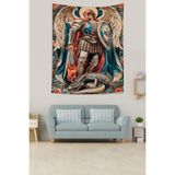Ontheclouds Leke Tutmaz Kumaş Duvar Örtüsü Duvar Halısı Tapestry, 100 x 140
