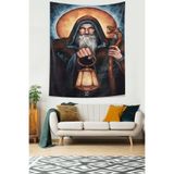 Ontheclouds Sihirbaz Leke Tutmaz Kumaş Duvar Örtüsü Duvar Halısı Tapestry, 140 x 140