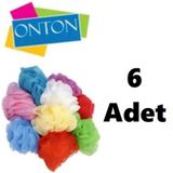 Onton Banyo Duş Lifi 35 G x 6'lı Çok Renkli
