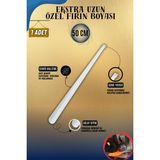 Onur 1 Adet - 50 cm Metal Ayakkabı Çekeceği | Döküm Metal Asılabilir Çekecek Kerata Uzun - Beyaz