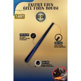 Onur 1 Adet - 50 cm Metal Ayakkabı Çekeceği | Döküm Metal Asılabilir Çekecek Kerata Uzun - Lacivert