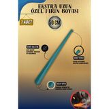 Onur 1 Adet - 50 cm Metal Ayakkabı Çekeceği | Döküm Metal Asılabilir Çekecek Kerata Uzun - Turkuaz