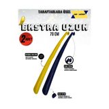 Onur 2 Adet - Sarı-Lacivert Fenerbahçe Taraftar 70 Cm Ayakkabı Çekeceği | Sert Plastik Asılabilir Çekecek
