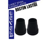 Onur Baston Büyük Lastiği Kaymaz Lastik 2 Adet Koltuk Değneği Lastiği - Kanedyen Lastiği - Baston Lastiği