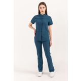 Onur Forma Collar Comfort Kadın Takım - Petrol Yeşili
