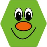 Onur Uçurtma Plastik Altıgen Uçurtma Yeşil Renk