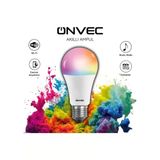 Onvec 2'Li Wifi+Bluetooth Destekli 9W Rgb Akıllı Ampul Tuya - Smart Led Bulb