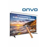 ONVO 43 Inç 109 Ekran Uyumlu Tv Ekran Koruyucu