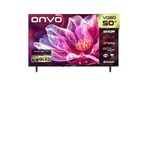 Onvo 50 İnç Vq80 Qled Android Smart Tv Hdr Destekli Netflix Youtube Bluetooth Wifi