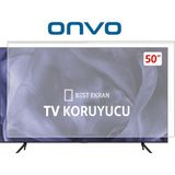 Onvo 50VQ90F3UA Tv Ekran Koruyucu - Onvo 50" Inc 127 Ekran QLED Kırılmaz Koruyucu - 50 inç