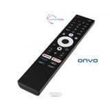 Onvo İle Uyumlu Model 50OVF9001UQ Mikrofonlu Smart 4K Led Tv Kumandası
