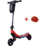 ONVO KX-02K 200W Elektrikli Çocuk Kırmızı Scooter - Kasklı