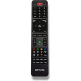 Onvo MA-001 Android LCD LED TV Kumandası Uyumlu Nordmende Saba Morio Uzaktan Kumanda Siyah