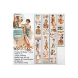 Onwize Coastal Blush PET Tape 7 cm x 5 m – Akdeniz Sahili ve Deniz Esintisi Temalı Dekoratif Journal Bandı