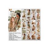 Onwize Whispering Spring Vintage PET Tape – 7cm x 5m Bahar Konsept Scrapbook Dekoratif Bant
