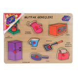 Ony-168-169 Ahşap Tutmalı Mutfak Gereçleri - Oyuncak