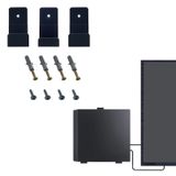 Onyehn PS4 Pro Konsolu için Duvara Montaj Tutucu (Karbon Lif) PS4 Aksesuarları için Televizyonun Arkasına Monte Edilebilir (PS4 PRO)