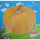 OnYıl Ahşap 16 Parçalı Renkli Karışık Modelli Puzzle Zeka Oyunu 15X15CM 5li Set