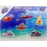 Onyıl Oyuncak ONY-325-326 AHŞAP TUTMALI DENİZ VE HAVA TAŞITLARI