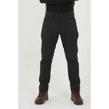 Onz Mrt Erkek Siyah Su ve Rüzgar Geçirmez Içi Polarlı Kışlık Outdoor Softshell Pantolon - 44