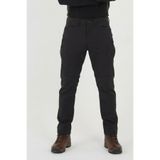 ONZ MRT Erkek Siyah Su Ve Rüzgar Geçirmez İçi Polarlı Kışlık Outdoor Softshell Pantolon