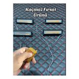 ÖOA Profesyonel 4 Led Panjur Tavan Tepe Çakar Lamba 4lü Turuncu 12/24V Off Road İtfaiye Çakar Lamba