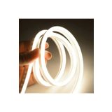 OOKAY Neon Esnek Şerit Led 5 Metre Gün Işığı + 220 Volt Fiş
