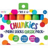 Ooly Ana Renkler Ooly Chunkies Pastel Boya 6’lı Klasik Renkler