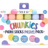 Ooly Ana Renkler Ooly Chunkies Pastel Boya 6’lı Pastel Renkler