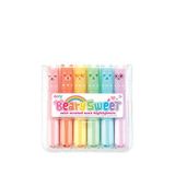Ooly Beary Sweet Mini Kokulu Highlighter 6'lı Fosforlu Kalem