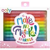 Ooly Karışık Ooly Make No Mistake Glitter Silinebilir 12’li Keçeli Kalem