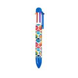 Ooly Monster 6 Renkli Tükenmez Kalem - Mavi