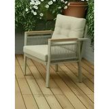 Opal 1'li (Cappuccino) Metal Gövde Balkon-Bahçe-Kafe,çay Seti,koltuk Takımı,oturma Grubu,ofis Koltuğu - Çok Renkli