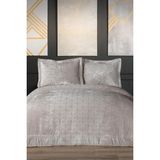 Opal Elyaf Dolgulu Çift Kişilik 250X255 cm Yatak Örtüsü Krem - 250 x 255 cm