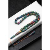 Opal Tesbih 6 x 10 mm Kapsül Kesim - T-1632