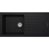OPAL UM-100 XL Metallıc Black Granit Eviye