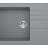 OPAL Um-45 Stone Grey Granit Eviye