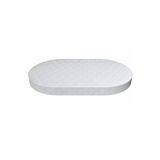 Opalin 60x100 Ahşap Sepet Beşik Yatağı Cotton Oval Beşik Yatağı