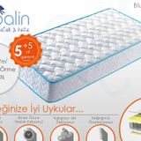 Opalin 70x180x22 cm Blue Enerji Ortopedik Yaylı Yatak
