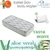 Opalin Aloevera 90x190 Ortopedik Tek Kişilik Yaylı Yatak