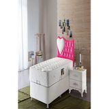 Opalin Cotton Kumaş Ortopedik Yaylı Yatak Lüx Ortopedik Yaylı Yatak 80X130 Cm Yaylı Yatak