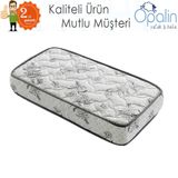 Opalin Jakarlı 80x190 cm Yaylı Yatak