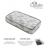 Opalin Tuğralı Ortopedik 60x170 cm Yaylı Yatak