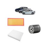 Opar Fiat Egea 3'lü Filtre Bakım Seti 1.4 Benzili 95 Beygir 2015 Sonrası Kit1411a