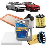 Opar Fiat Egea 4plus Filtre Bakım Seti 1.3 D Euro 6 Multijet Opar Olio Yağlı 2015 Sonrası KİT1422D