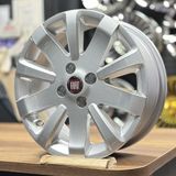 Opar Fiat Fiorino 15 Inç 6j 4X98 ET44 58.1 Silver Orijinal Jant Seti (4 Adet, Göbek Kapağı ve Bijon Dahil)
